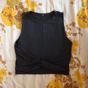 Alo Cover Tank in Grey M